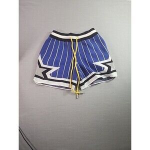 Mnml Shorts Blue Ans White Stripes And Start Size Xs Super Soft
